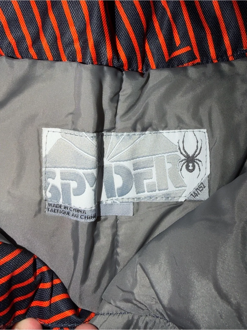 Spyder Ski & Snowboard Pants Geometric Insulated Kids’ Size 14